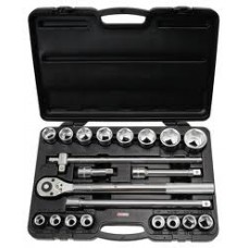 Set nasadnih ključev 21 delni 3/4 KS TOOLS